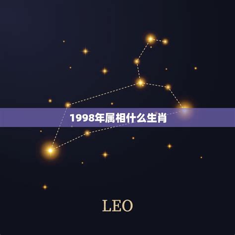 98年属|98年属什么命 98年属什么生肖的命